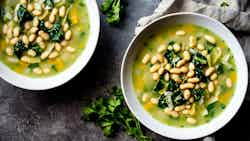 Tuscan White Bean And Escarole Soup