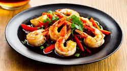 Udang Asam Manis (sweet And Sour Shrimp)