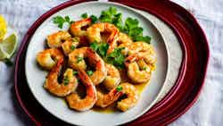 Udang Nanas (tangy And Sweet Pineapple Shrimp)