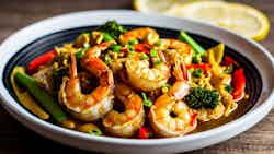 Udang Tumis Mete (stir-fried Shrimp With Cashew Nuts)