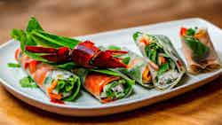 Uga (coconut Crab) Spring Rolls