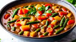 Ugandan Bean And Vegetable Stew (ekyabaggu)