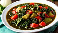 Ugandan Green Vegetable Stew (malakwang)