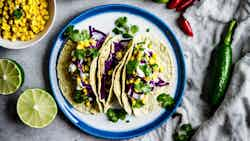 Vegan Cauliflower Tacos With Lime Crema