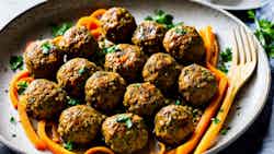 Vegan Lentil And Mushroom Meatballs