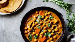 Vegan Sweet Potato And Chickpea Curry