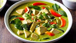 Vegan Thai Green Curry With Vegetables
