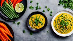 Vegetable Curry With Creamy Coconut Sauce (karonga Coconut Curry)