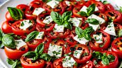 Vegetarian Tomato Mozzarella Salad