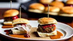 Vetkoek Sliders With Monkeygland Sauce