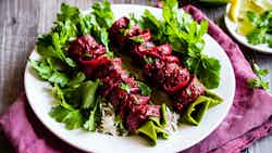 Warak Enab (stuffed Grape Leaves With Rice And Meat)