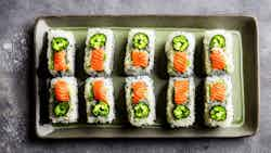 Welsh Dragon Sushi Rolls