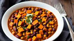 Wheat-free Sweet Potato And Black Bean Chili