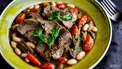 Xai Amb Mongetes Blanques (catalan-style Braised Lamb With White Beans)