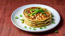 Xia Bing (zesty Manchu Shrimp Pancakes)