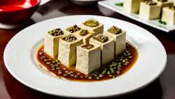 Xian Dou Fu (steamed Stuffed Tofu)