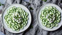 Yogurt And Cucumber Salad (bulgarian Beauty: Snezhanka Salad)