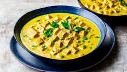 Yogurt Curry With Rice (punjabi Kadhi Chawal)