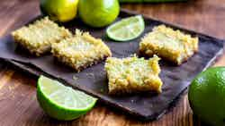 Zanzibari Coconut Lime Bars