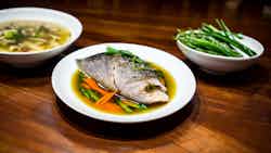 Zha Cai Yu (steamed Fish With Pickled Vegetables)
