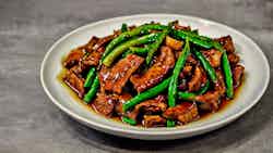 Zha Jiang Rou Si (stir-fried Pork With Pickled Long Beans)