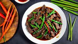 Zi Ran Niu Rou Chao (stir-fried Beef With Cumin)