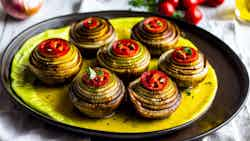 Zonyon Farcis (haitian Style Stuffed Onions)