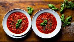 Zuppa Di Pomodoro E Basilico Arrosto (roasted Tomato And Basil Soup)