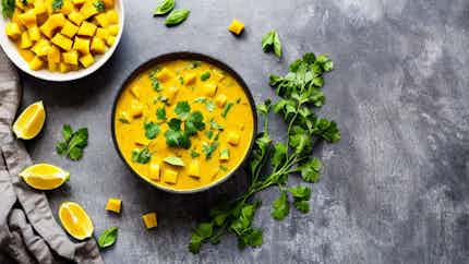 Aam Nariyal Curry (mango Coconut Curry)