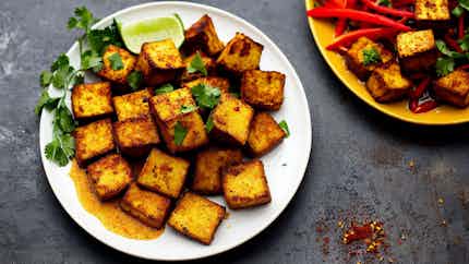 Acehnese Spiced Fried Tofu