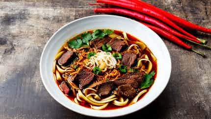 Acehnese Spicy Beef Noodle Soup