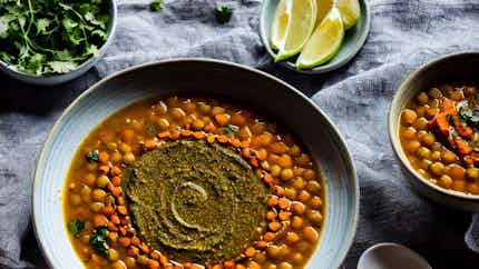 Adas Bil Hoot (yemenite Spiced Lentil Soup)