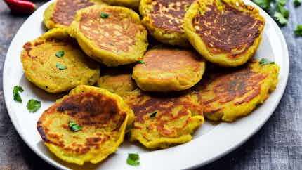 Aloo Pitha (spiced Potato Pancakes)