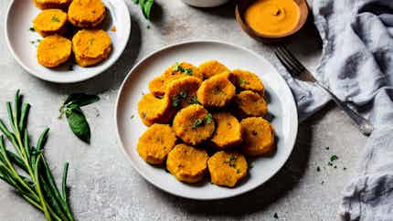 Angolan Sweet Potato Dumplings (funge De Batata Doce)