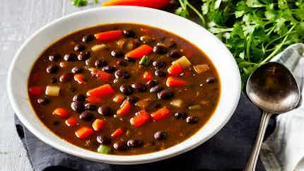 Antiguan Black Bean Soup