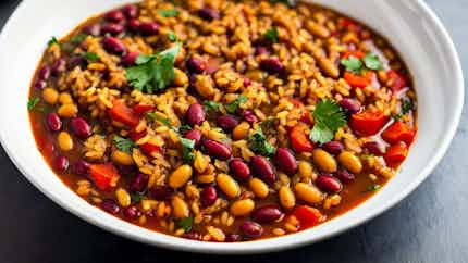 Arroz Y Habichuelas Dominicanas (dominican-style Rice And Beans)