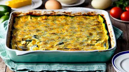 Asturian Style Zucchini and Cheese Casserole (Pastel de Calabacín y Queso Asturiano)