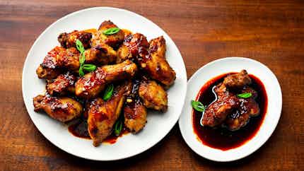 Ayam Panggang Bumbu Kecap Pedas (marinated Grilled Chicken Wings With Spicy Soy Sauce)