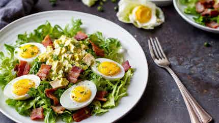 Bacon And Egg Salad (lyonnaise-style Salade Lyonnaise)