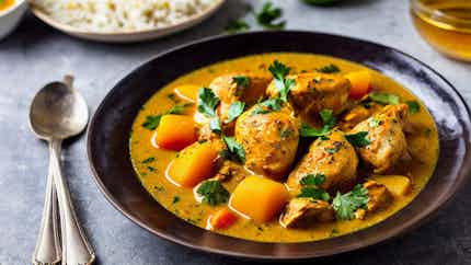 Bahraini Chicken And Apricot Curry
