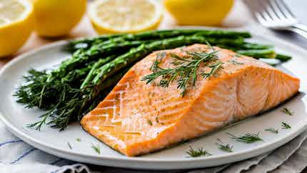 Baked Salmon With Lemon And Dill