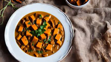 Bata (sudanese Sweet Potato And Coconut Curry)