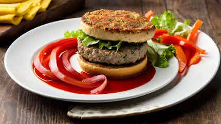 Bavarian Meatloaf Burger (leberkäse Burger)