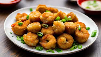 Beijing Style Fried Shrimp Balls (炸虾球)