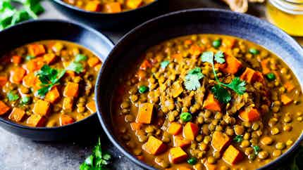 Berber Lentil And Sweet Potato Curry