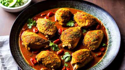 Bihari-style Chicken Do Pyaza (बिहारी-स्टाइल चिकन दो प्याज़ा)