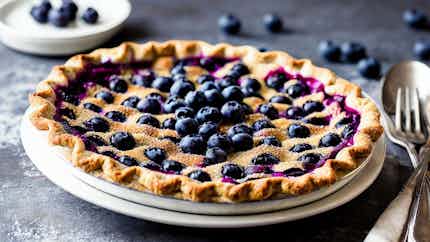 Blueberry Pie (plăcintă Cu Afine)
