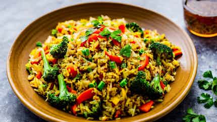 Bora Bai (fried Rice With Vegetables)