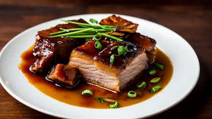Braised Pork Belly with Brown Sauce (红烧肉)