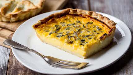 Caldicot Castle Caramelized Onion And Cheddar Tart